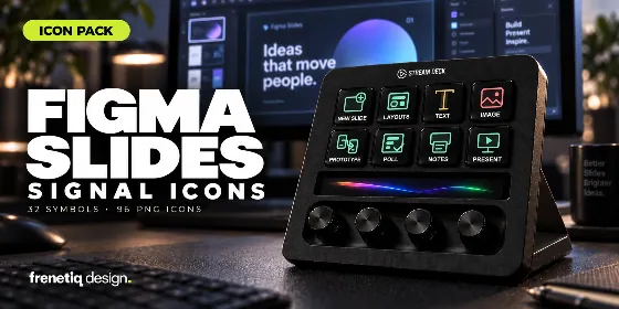 Figma Slides Signal Icons cover