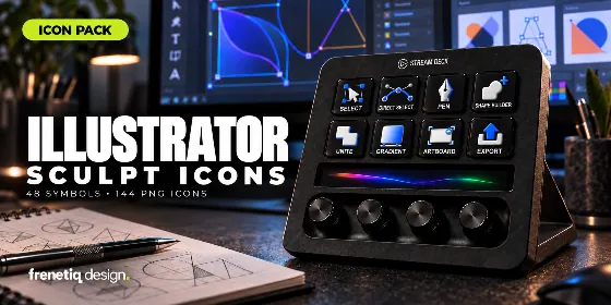 Illustrator Sculpt Icons cover