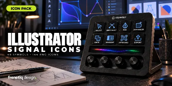 Illustrator Signal Icons cover