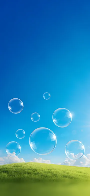 Frutiger Aero Sky Lock Screen wallpaper