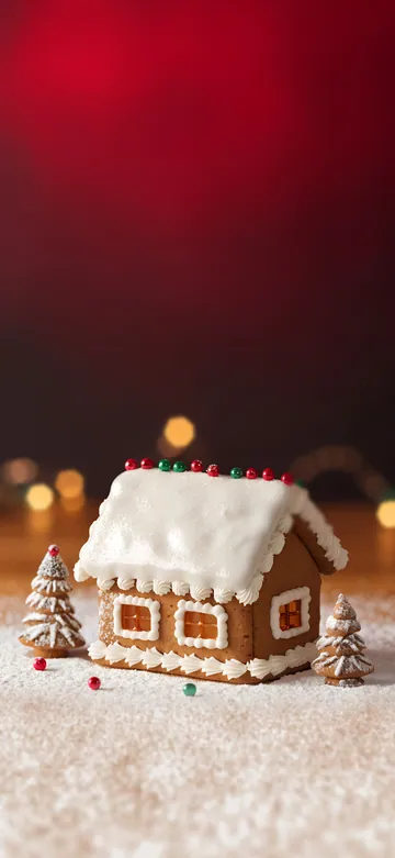 Gingerbread Classic Gingerbread House wallpaper