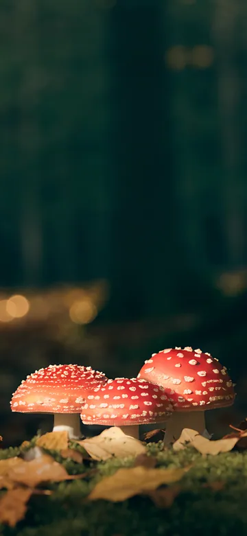 Mushroom Walnut Lock Screen wallpaper